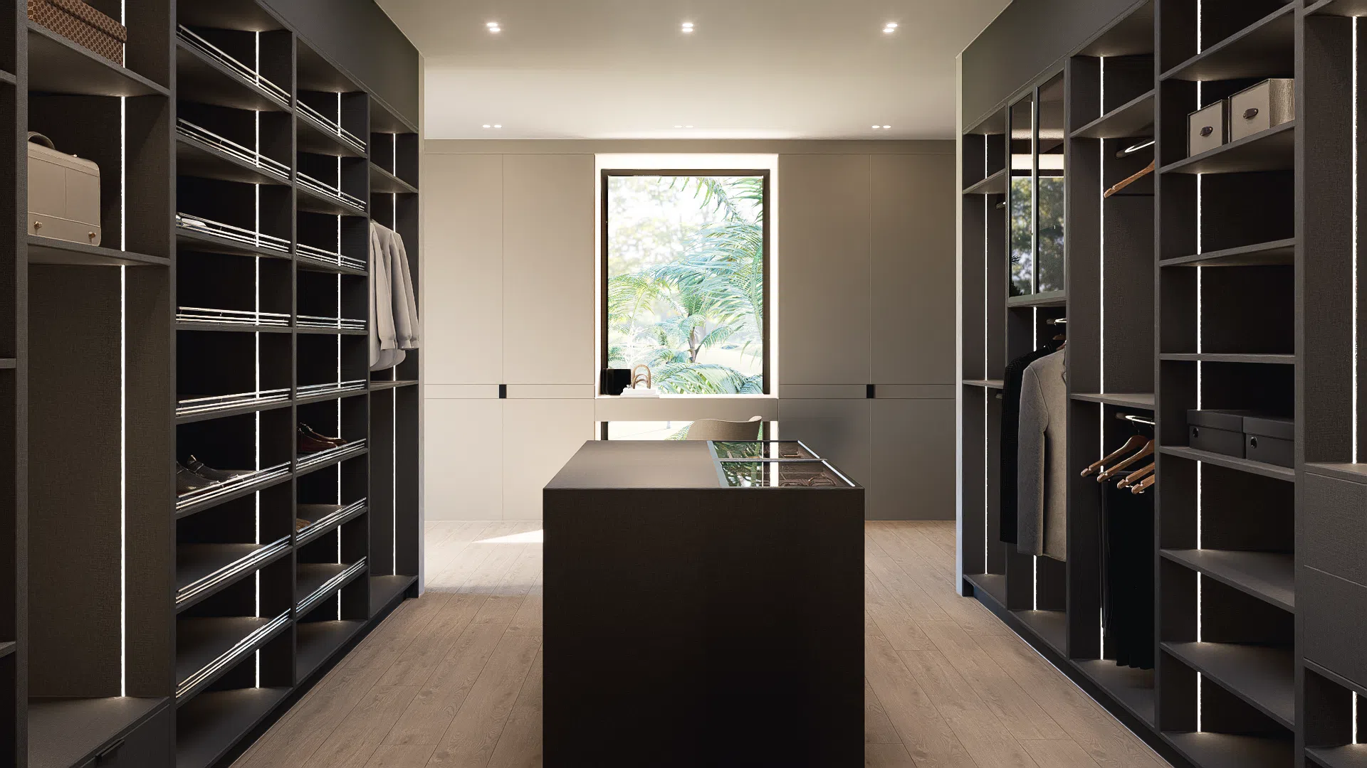 Closet Project – Anthracite Linen P2 Closet Project - Anthracite Linen P2
