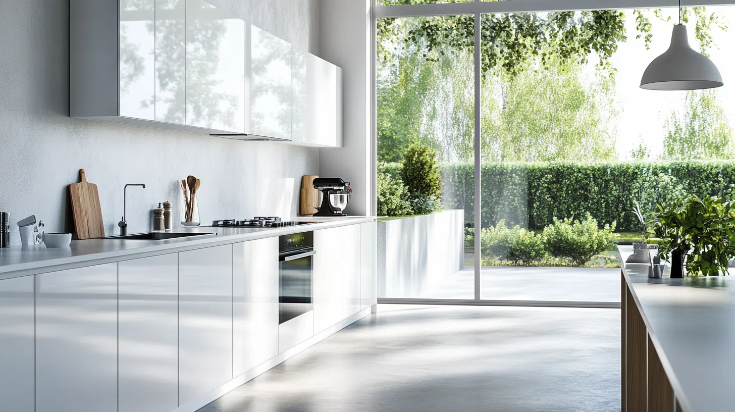 High Gloss White Kitchen High Gloss White Kitchen