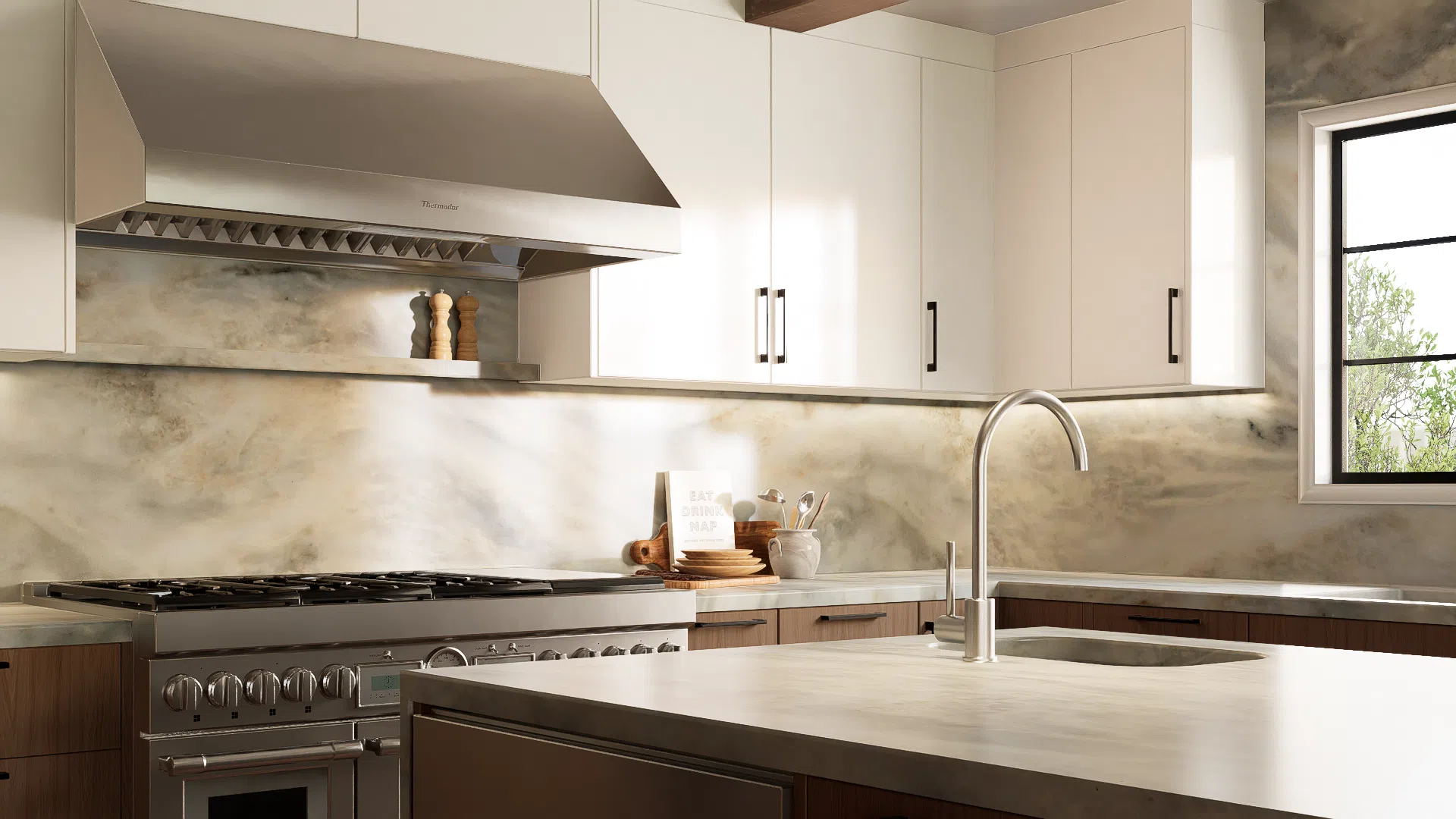 Sierra Madre Project - Vanilla and Auburn Carini Walnut P4 1920x1080